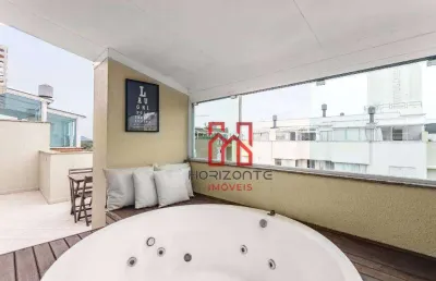 Cobertura com 2 dormitórios à venda, 76 m² por r$ 1.409.000,00 - jurerê internacional - florianópolis/sc