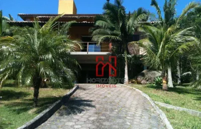 Casa com 4 dormitórios à venda, 400 m² por r$ 5.300.000,00 - ponta das canas - florianópolis/sc