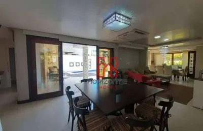 Casa com 7 dormitórios à venda, 900 m² por r$ 4.500.000,00 - coqueiros - florianópolis/sc