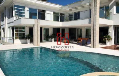 Casa com 6 dormitórios à venda, 1098 m² por r$ 19.200.000,00 - praia brava - florianópolis/sc