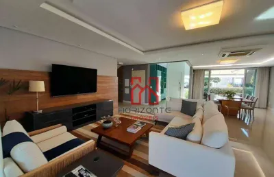 Casa com 5 dormitórios à venda, 429 m² por r$ 6.500.000,00 - jurerê internacional - florianópolis/sc