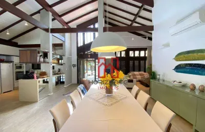 Casa com 4 dormitórios à venda, 334 m² por r$ 8.500.000,00 - jurerê internacional - florianópolis/sc