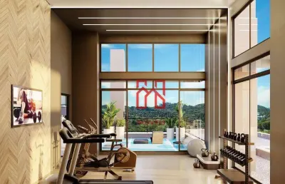Apartamento com 2 dormitórios à venda, 110 m² por r$ 1.099.191,30 - cacupé - florianópolis/sc