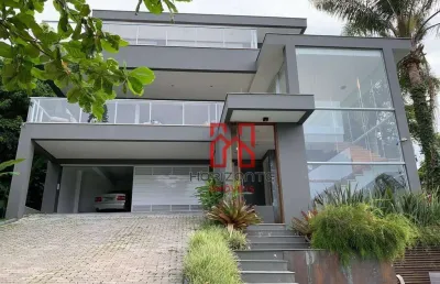 Casa com 6 dormitórios à venda, 820 m² por r$ 9.500.000,00 - canasvieiras - florianópolis/sc
