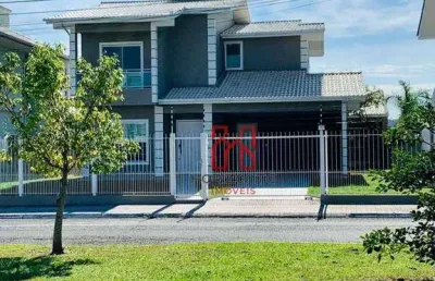Casa com 4 dormitórios para alugar, 212 m² por r$ 10.039,17/ano - ingleses do rio vermelho - florianópolis/sc