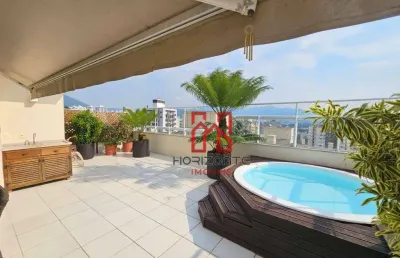 Apartamento com 3 dormitórios à venda, 180 m² por r$ 2.400.000,00 - itacorubi - florianópolis/sc