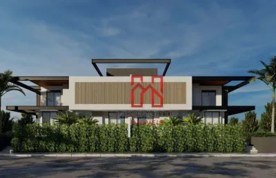 Casa com 3 dormitórios à venda, 417 m² por r$ 6.450.000,00 - jurerê - florianópolis/sc