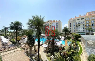 Apartamento com 1 dormitório à venda, 41 m² por r$ 1.590.000,00 - jurerê internacional - florianópolis/sc