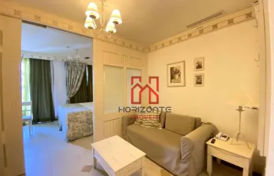 Apartamento com 1 dormitório à venda, 37 m² por r$ 1.485.000,00 - jurerê internacional - florianópolis/sc