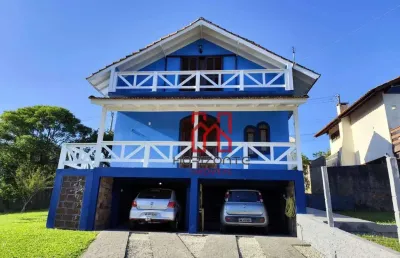 Casa com 3 dormitórios à venda, 354 m² por r$ 1.950.000,00 - são joão do rio vermelho - florianópolis/sc