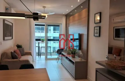 Apartamento com 2 dormitórios à venda, 73 m² por r$ 1.950.000,00 - jurerê - florianópolis/sc