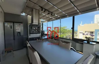 Cobertura com 2 dormitórios à venda, 116 m² por r$ 1.500.000,00 - ingleses do rio vermelho - florianópolis/sc