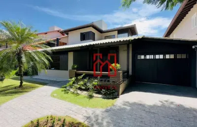 Casa com 4 dormitórios à venda, 300 m² por r$ 4.256.000,00 - jurerê internacional - florianópolis/sc