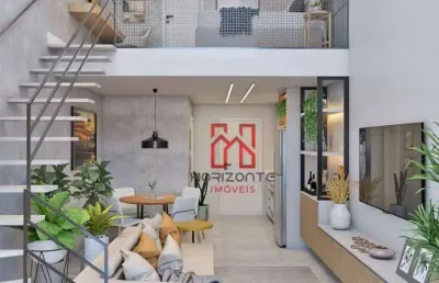 Studio com 1 dormitório à venda, 29 m² por r$ 313.927,68 - santa mônica - florianópolis/sc