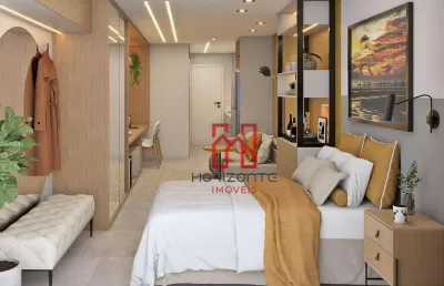 Cobertura com 1 dormitório à venda, 36 m² por r$ 592.559,71 - santa mônica - florianópolis/sc