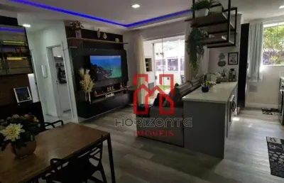 Apartamento com 2 dormitórios à venda, 73 m² por r$ 990.000 - ingleses do rio vermelho - florianópolis/sc