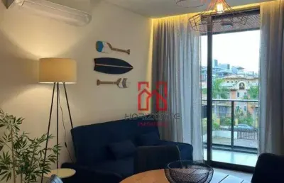 Apartamento com 2 dormitórios, 74 m² - venda por r$ 2.200.000,00 ou aluguel por r$ 9.500,00/mês - jurerê - florianópolis/sc