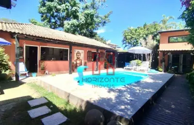 Casa com 4 dormitórios à venda, 143 m² por r$ 827.000,00 - são joão do rio vermelho - florianópolis/sc