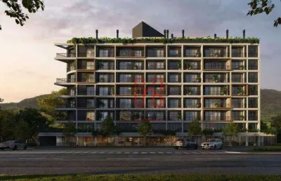 Apartamento com 2 dormitórios à venda, 70 m² por r$ 900.323,81 - jurerê internacional - florianópolis/sc