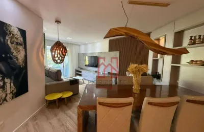 Apartamento com 3 dormitórios, 105 m² - venda por r$ 1.800.000,00 ou aluguel por r$ 14.890,00/ano - jurerê internacional - florianópolis/sc