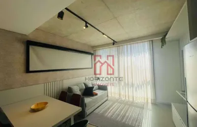 Apartamento com 1 dormitório à venda, 60 m² por r$ 1.595.000,00 - jurerê - florianópolis/sc