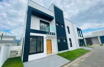 Casa em condomínios em bairro deltaville - biguaçu, sc