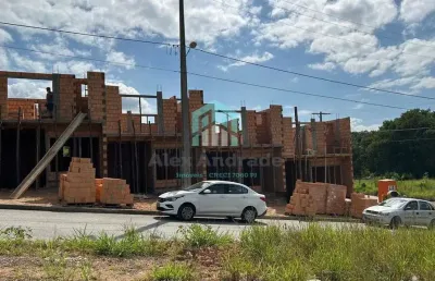 Casa geminada à venda em sertão do maruim - 110m², 2 suítes