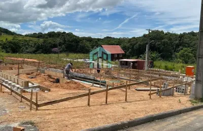 Casa geminada em sertão do maruim - 2 suítes por r$560 mil
