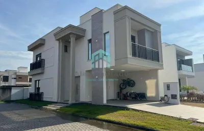 Casa em condomínio à venda em deltaville, biguaçu, 3 quartos