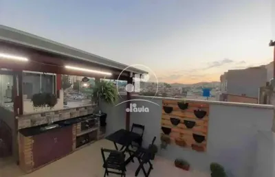 Cobertura à venda, jardim santo andré em santo andré/sp - ref. 13620