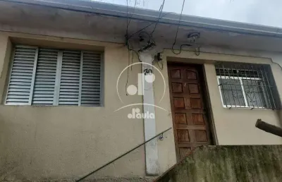 Casa antiga venda em santo andré-sp, vila eldízia! 2 quartos, 1 sala, 1 banheiro, 1 vaga, 113 m² de área.