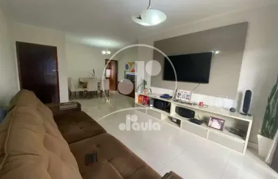 Vila bastos. apartamento com 3 quartos e 2 vagas paralelas. santo andré-sp.