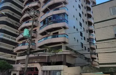 Vendo apto  01 dor  - vila tupi (vista mar) 100 metros da praia.
