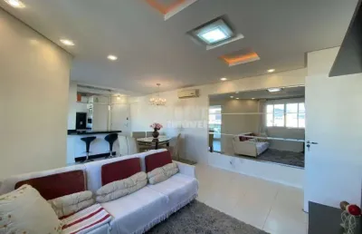 Excelente apartamento semi-mobiliado de 2 dormitórios no bairro trindade!