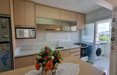 Apartamento mobiliado com dois dormitórios na trindade.