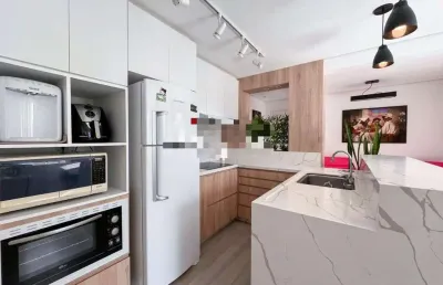 Apartamento de dois quartos no centro de florianópolis