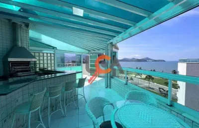 Cobertura com 4 dormitórios à venda, 182 m² por r$ 1.590.000,00 - indaiá - caraguatatuba/sp