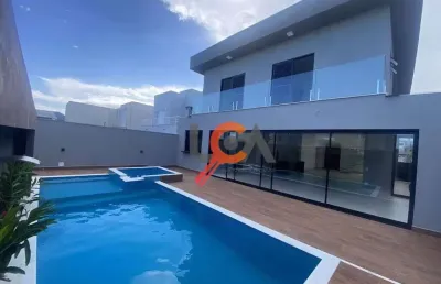 Sobrado com 4 dormitórios à venda, 304 m² por r$ 2.700.000,00 - massaguaçu - caraguatatuba/sp