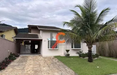 Casa com 4 dormitórios à venda, 220 m² por r$ 1.300.000,00 - massaguaçu - caraguatatuba/sp