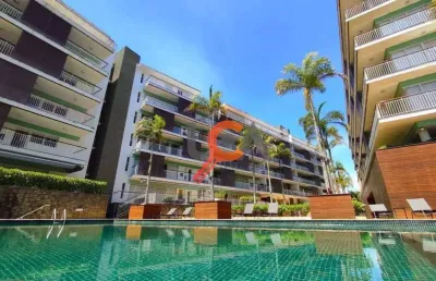 Apartamento com 2 dormitórios à venda, 107 m² por r$ 1.490.000,00 - saco da ribeira - ubatuba/sp