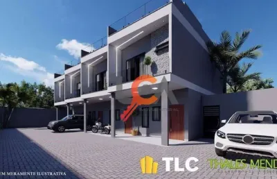 Sobrado com 2 dormitórios à venda, 148 m² por r$ 580.000,00 - jardim mariella - caraguatatuba/sp