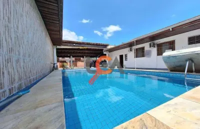 Casa com 4 dormitórios à venda, 274 m² por r$ 950.000 - sumaré - caraguatatuba/sp