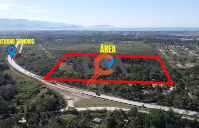 Área à venda, 88000 m² por r$ 13.200.000,00 - pegorelli - caraguatatuba/sp