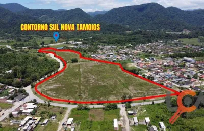 Área à venda, 74156 m² por r$ 11.130.000,00 - pegorelli - caraguatatuba/sp