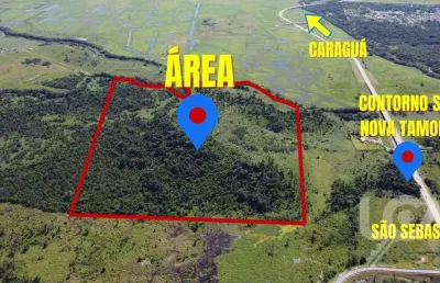 Área à venda, 413300 m² por r$ 32.000.000 - barranco alto - caraguatatuba/sp