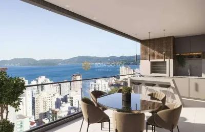 Miraggio del mare apartamento com 4 suítes e 3 vagas na meia praia