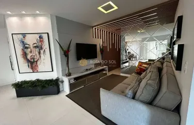 Orion apartamento mobiliado 3 suítes na meia praia itapema/sc
