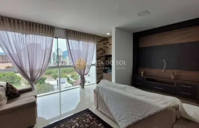 Aurora apartamento quadra mar 3 suítes na meia praia
