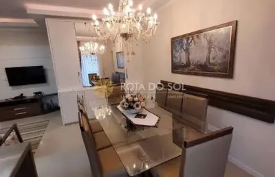 Golden coast apartamento quadra mar 3 quartos na meia praia