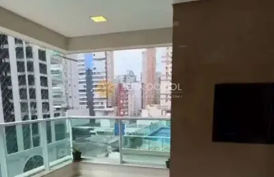 Kalin apartamento mobiliado 3 suítes e 3 vagas na meia praia